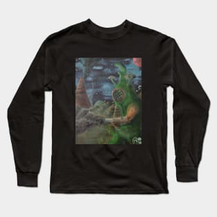 Extraterrestrial War of 10,000 A.D. Long Sleeve T-Shirt